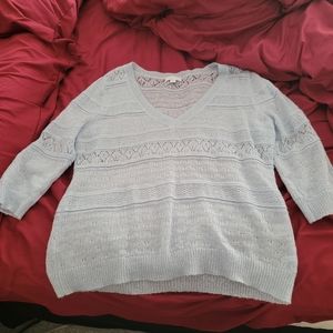 Baby Blue Sweater